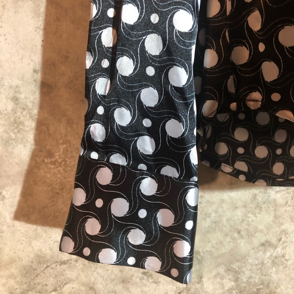 George Silky Smooth Button-Down Blouse - Picture 4 of 10